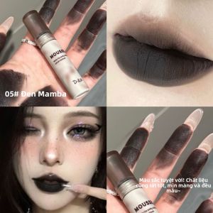 Son Môi Nhung Velvet Không Dính Cốc Không Phai Màu Cho Nam Và Nữ Cosplay Dark Series Son Môi Dưỡng Ẩm Lâu Trôi Di&Xi