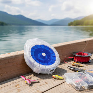Lure Carbon Line Leader Case With Quick Cut Anti Reverse Multi Function Spool Organizer For Fishing Enthusiasts