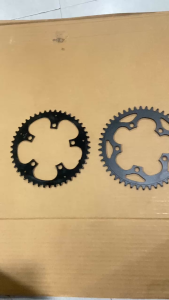 Đĩa nhôm xe đạp 5 chấu BCD110 chạy 46 răng - siêu nhẹsiêu bền chuyển động mượt mà