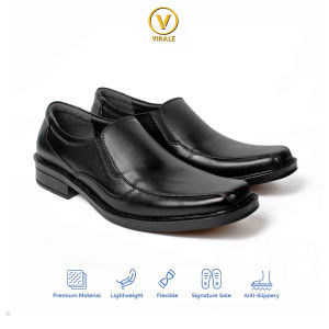 Sepatu Kulit Pantofel Pria Formal Terbaru AL 06 HTM