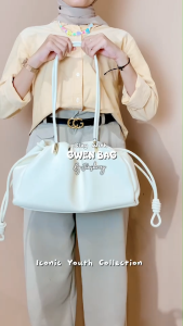 Jims Honey GWEN BAG Tas Totebag Perempuan Kulit Sintetis Grade A Model Tali Serut Wanita