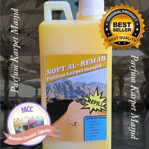 Parfum Karpet Masjid Aroma Al-Rehab Non Alkohol Plus Disinfektan 1 Liter