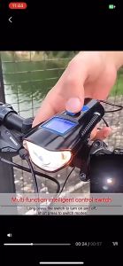 INSPEED 3 IN 1 Multifunctional Bicycle Light USB Rechargeable Waterproof Computer Speedometer With Electric Horn FY-317
