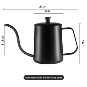 XIANGYOUYOU | Narrow Mouth Long Spout Stainless Steel Coffee Pot