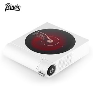 BINCOO Electric Ceramic Stove Home Moka Pot for Brewing Coffee and Tea Boiling Water & Heating Adjustable Temperature 800W