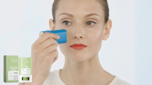 EELHOE Sunscreen Stick Spf50 Pa++++ Oil Control Sweat Transparent Jasmine Extract Sunscreen 20g