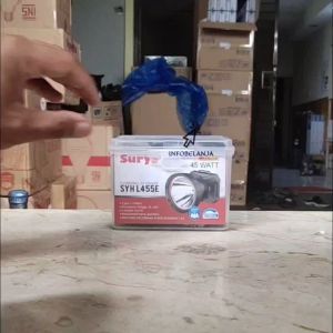 Senter Kepala Surya SYH L455E LED 45 Watt Cahaya Putih Rechargeable