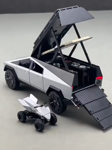 1: 32 Tesla Cyber Truck Pickup Touring RV Metal Alloy Car Toy Model Die Casting Car Childrens Gift