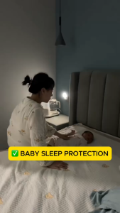360° LED Sensor Night Light Mini Eye Protection Soft Light Bedside Lamp Energy Saving for Bedroom Corridor