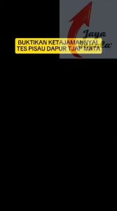 Pisau Cap Tjap mata + Sarung 5\\\" 130mm Ring Kuningan piso dapur