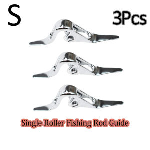 Topranc Stainless Steel Roller Guide Tip Top Ring Fishing Rod Pulley Guide For Anchor Rod Trolling Boat Rod DIY Fishing Tackle P