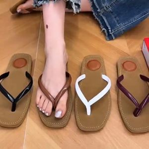 Women Open Toe Round Toe Lightweight Comfy Non-Slip Flat Sandals