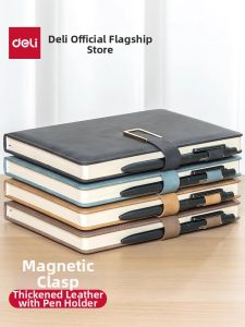 deli | Notebook Writing For Study & Work Leather Cover