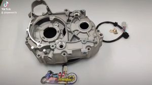 คลิปแคร้งเครื่อง ด้านซ้าย รุ่นสตาร์ทมือ ฝั่งหมายเลข HONDA Custom ดรีมคูรูเพื่อน ดรีม99 ดรีม100 wave100s wave110s ไนท์-110 กดสั่งตัวเลือก