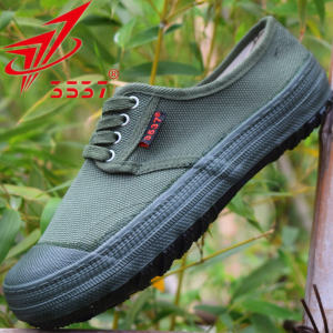 Giày Vải Đế Phẳng Thoáng Khí Ngoài Trời Cho Nam Giày Bảo Hộ Lao Động Chống Trượt Chống Mài Mòn Giày Đi Bộ Ngoài Trời