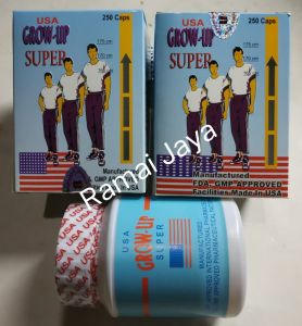 Grow Up Super Original Suplemen Obat Menambah Tinggi Badan Cepat & Ampuh