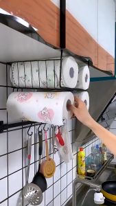 กระดาษทิชชู่ครัวแบบใช้แล้วทิ้ง ผ้าขี้ริ้วขี้เกียจ 20*20cm แบบสีพาสเทล ดีไซน์การ์ตูน