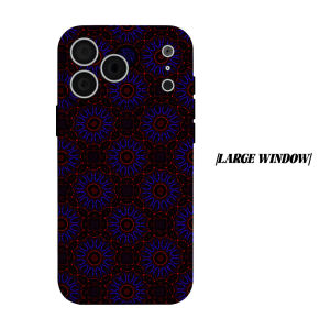 Mandala Geometric Phone Case for iPhone 18 17 16 15 14 13 12 11 Air Pro Max Plus Double-layer Cover