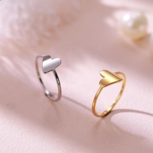 SKYRIM Lrregular Love Ring Titanium Stainless Steel Ring Fashion Trendy Jewelry for Men Women