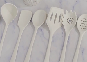 GOLIFE Silicone Kitchen Utensils Set 8PCS Non-Stick Cooking Utensils Set Kitchenware Spatula Silicone Shovel