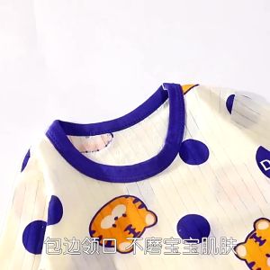 Baby Pajama Set Cute For Kid Breathable Comfortable Sleepwear Set  Breathable Comfortable Baby Cartoon Cotton Pajama Set For 0-3 year Children