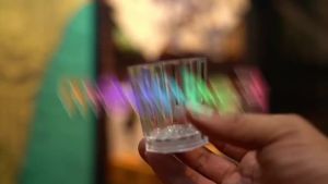 12/24pcs Party Favors Adults Shot Cups For Party LED Flash Light Up Drinking Glasses Glow In The Dark Shot Glasses For Birthday