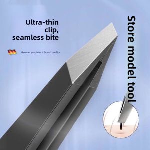 UBT | Nose Hair Tweezers Eyebrow Clippers Eyebrow Pliers Eyebrow Trimmer False Eyelash Clips Mens Mustache Clippers Flat Nose