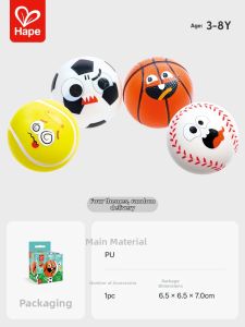 Hape | Funny Expressions Highly Elastic Ball Toy