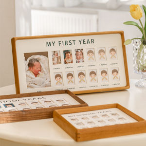SHANCHEN | Child Growth Record School Graduation Memory Frame 1-inch Photo