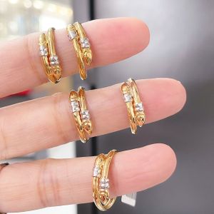 Cincin Emas Kadar 375 (8K) Model Lilit Variasi Berat 1 - 2 gram an