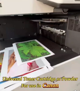 Canon Color Toner Powder For Use and Compatible with Color Copier and Printer