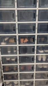 Hộp Đựng Giày Dép Nắp Ngang Tiện Lợi Tủ Để Giày Dép Lắp Ghép Thông Minh Giá Treo Giày Dép Đa Năng