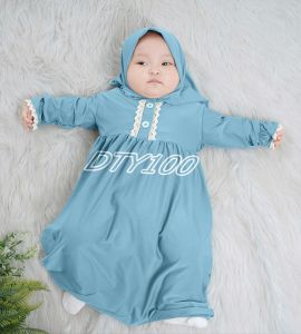 Baju bayi perempuan iQlima 0-6 bulan 6-12 bulan 12-18 bulan