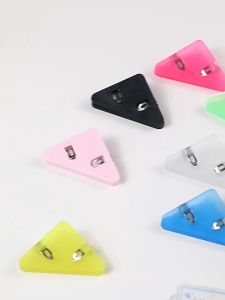 1 cái kẹp góc sáng tạo kẹp hình tam giác nhựa đa năng để ngăn đồ dùng học tập uốn sách