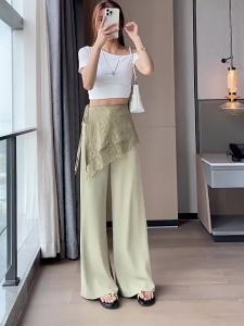 La Chapelle | Quần Dài nữ Thẳng Tay Breezy Cool Ice Silk