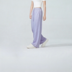 Beneunder | Banana Leaf Ladies Cool Feeling Wide Leg Sun Protection Pants Outdoor Casual Pants UPF100+ Ice Silk Outdoor Sports