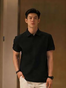 YOULIN | Summer Casual Mature Style Black Polo Shirt