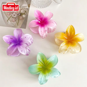 MAdley Jepit Rambut Wanita Motif Bunga Besar - Tren Fashion Korea Terkini JPT18