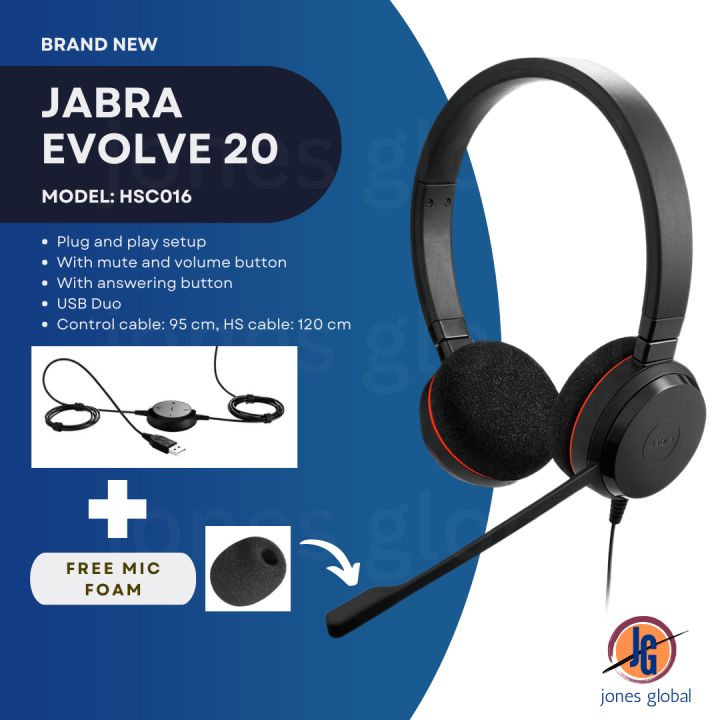 Jabra evolve noise cancelling headset sale