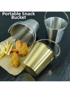 MOLORE | Creative Commercial Use Multi-purpose Snack Bucket 304 Stainless Steel