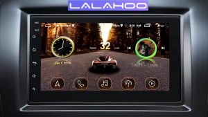 Universal dual spindle navigator 7/9/10inch HD car large screen mp5 player reversing image car center display large screen all-in-one machine