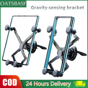 OATSBASF Universal Car Tablet Phone Gravity Mount Car Folding Screen Phone Holder For Z Fold 4 Oppo Find N Can Be Equipped With Air Outlet And Suction Cup Base