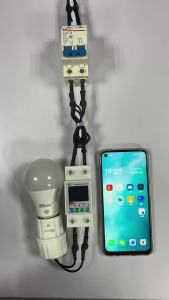 63A 230V WiFi Tuya Smart Earth Leakage Over Under Voltage Protector Relay Device Switch Smart Circuit Breaker APP Control