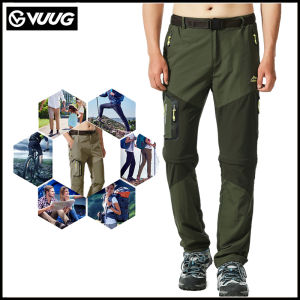VUUG Quần Đi Bộ Đường Dài Cắm Trại Cho Nam Quần Du Lịch Ngoài Trời Chống Tia UV Chống Thấm Nước Mỏng Nhanh Khô Mùa Hè Co Giãn Cao