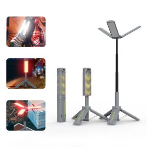 8000mAh Rechargeable Outdoor Portable Hiking Camping Fishing Flashlight Telescoping Camping Lantern Telescopic Camping Light