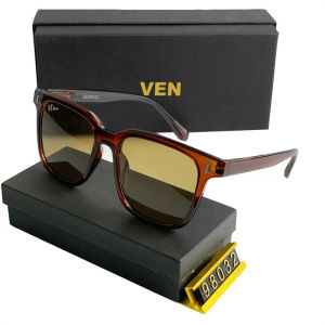 Glass lens sunglasses men women universal classic high quality sunglasses for men travel fishing black shades UV protect