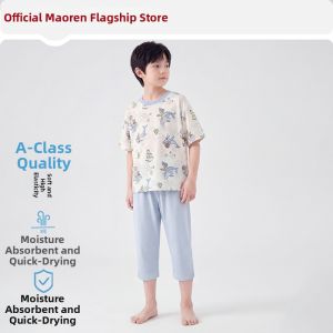 MiiOW | Summer Thin Pure Cotton Boys Pajamas