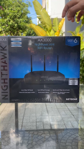 Router WiFi 6 NETGEAR Nighthawk RAX36 AX3000 - Tốc Độ 3Gbps Phủ Sóng 185m² Hỗ Trợ 25 Thiết Bị Cổng Gigabit & USB 3.0
