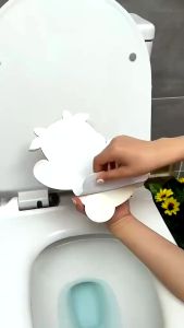 10pcs Stiker Parfum Toilet Pewangi Kamar Mandi WC Pengharum Ruangan Tempel Karakter