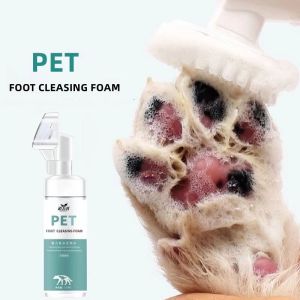 150ml Pet Paw Cleansing Foam: Outdoor Pet Foot Care